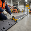 Light Slate Gray Heavy Duty Sharks Teeth Ramp Replacement Cartridge for Traffic Management