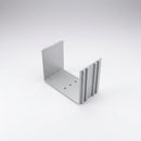 Aluminium Box Gutter Jointer 135 x 100mm — RAL 9006