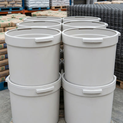 160 Litre Circular Polyethylene Plasterers Bath 690mm – Pack of 8