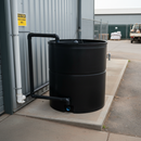 Slate Gray 2500 Litre Premium Access Water Tank - Heavy Duty Design