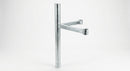 Galvanised Round Dual Hang Post 90° for 45" Gates (view 2)