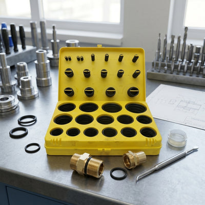 O-Ring Kit - Assorted Nitrile Seals - 510 Pieces