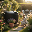 Dark Slate Gray Premium Low-Level Non-Potable 4500 Litre Cylindrical Water Tank