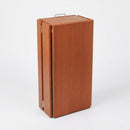 100 Litre wooden litter bin with galvanised steel frame (view 2)