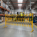 Light Slate Gray Premium Light Duty Extendable Trellis Barrier - Expands to 3.6m