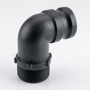 90° Cam Lever Hose Adaptor — 1½" Male Thread x 1½" GRPP (view 2)
