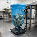 Mobile Waste Sack Holder With Continuous Liner System