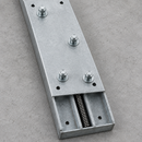 Sliding Spring Back Plate for Dock Buffer 965 x 255 x 66mm - Steel
