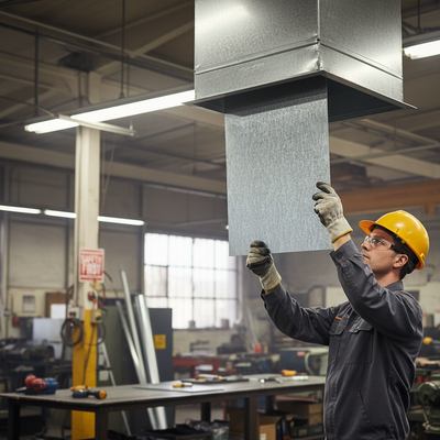 Premium Galvanised Metal Sheet 0.5mm Thick 120mm x 1000mm