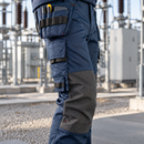 Navy Arc Flash and Flame Resistant Stretch Holster Pocket Trousers (view 2)