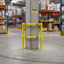 Rosy Brown Heavy Duty Galvanised Steel Column Protector - 900mm