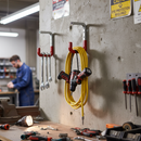 Light Slate Gray Premium Galvanised Wall & Ceiling Hook - Versatile Storage Solution