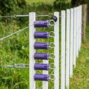 Double Barrel Insulator for Electric Fencing (Pack of 10)