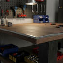 Black Premium Anodised Aluminium Angle 25 x 25 x 1mm - 1m Length