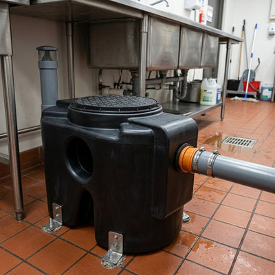 180 Litre HDPE Grease Trap Tank with Baffle Design