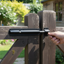 Heavy Duty 8 Inch (200mm) Tower Bolt Sliding Latch for Gates and Sheds with Weather Resistant Finish