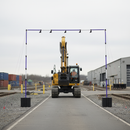 Dark Slate Gray Premium Height Restriction Goalpost Kits for Rail Projects
