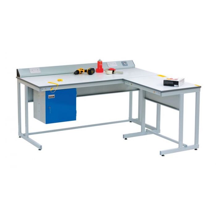 Gray Extension Unit For ESD Cantilever Bench