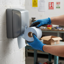 Gray Premium 2-Ply Centrefeed Paper Rolls - Pack of 6 (150m Each)