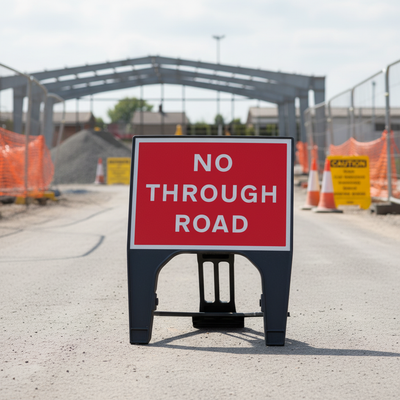 Premium No Through Road Sign - 600 x 450mm
