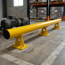 200 × 2000mm raised collision protection bar, yellow