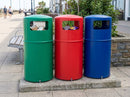 Large Hooded Top Litter Bin – 118 Litre Capacity