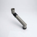 76mm Diameter Flush Joint Adjustable Swanneck Downpipe — RAL 7036