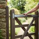 Premium Heavy Duty 300mm Tee Hinges - Zinc-Plated, Weather-Resistant for Sheds and Gates