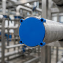 4" Class 300 Flange Stud Hole Insert - Blue LDPE (view 2)