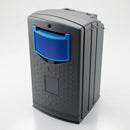 240 Litre Recycling Bin with Slot Aperture – MDPE (view 2)