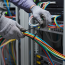 Dark Slate Gray Heavy Duty Cable Ties 300mm x 4.8mm (Pack of 100) - Durable Fasteners