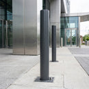 219mm & 272mm anti-ram steel bollard, 1265-1286mm height