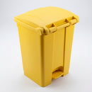 45 Litre plastic step-on bin, hands-free pedal lid (view 2)