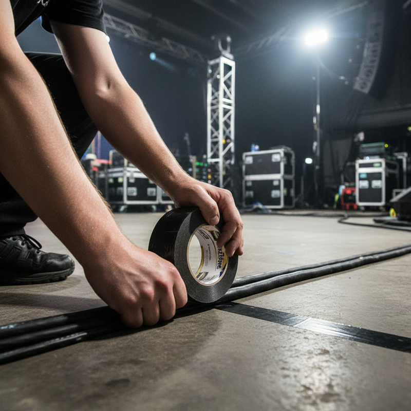 Dark Slate Gray Heavy Duty Gaffa Tape 150mm x 50m - Waterproof Cloth Tape