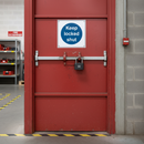 Sienna Mandatory Fire Safety Signs - Keep Locked Shut for Emergency Preparedness