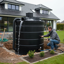 Dark Slate Gray 15,000 Litre Heavy Duty Underground Water Tank for Non-Potable Storage