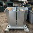 60 Litre Galvanised Steel Bin Liner with Drainage Holes
