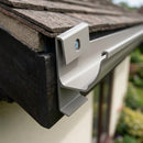 Moulded Ogee Gutter Direct Fix Bracket 125 x 100mm — RAL 7036 (in use)