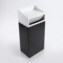 Tray Top Litter Bin – 80 Litre with Galvanised Steel Liner (view 2)