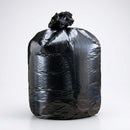 22" x 33" x 47" heavy duty black compactor sack, 250 gauge, 20 kg capacity