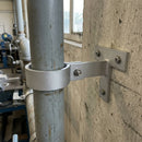 Adjustable Aluminium Pipe Clip 76mm Diameter