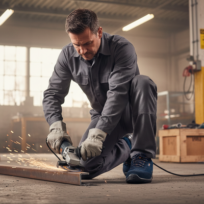 Premium Steel Toe Cap Safety Work Trainers for Heavy Duty Use