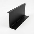 L Return Aluminium Fascia Board Gable Box Ends — Textured Black