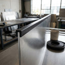 Square Rubber Edge Protector 8x10mm for 6mm Panels - 5m EPDM