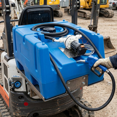 125 Litre Mobile AdBlue Dispenser with 12V Electric Pump