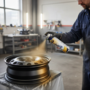 Dark Gray Premium Paint Aerosol 600ml - Gold Color for Color Coding