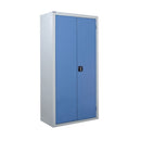 Steel Blue Workplace Cupboards