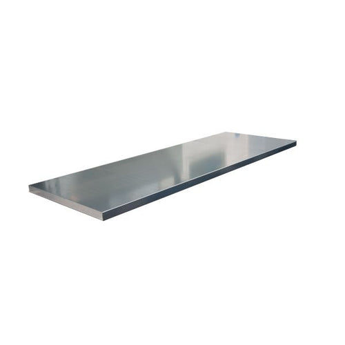 Light Slate Gray Extra Shelf - Galvanised - to suit Utility Cupboard