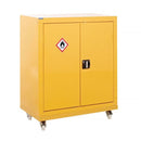 Sandy Brown Mobile Hazardous Cupboard