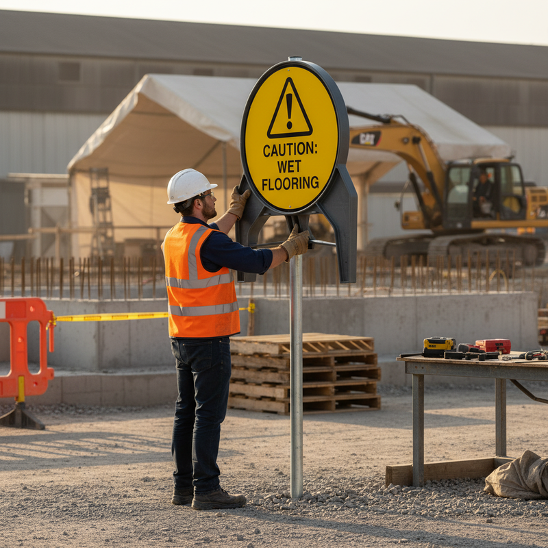 Dim Gray Premium 750mm Circle Sign Frame - Durable and Lightweight Design